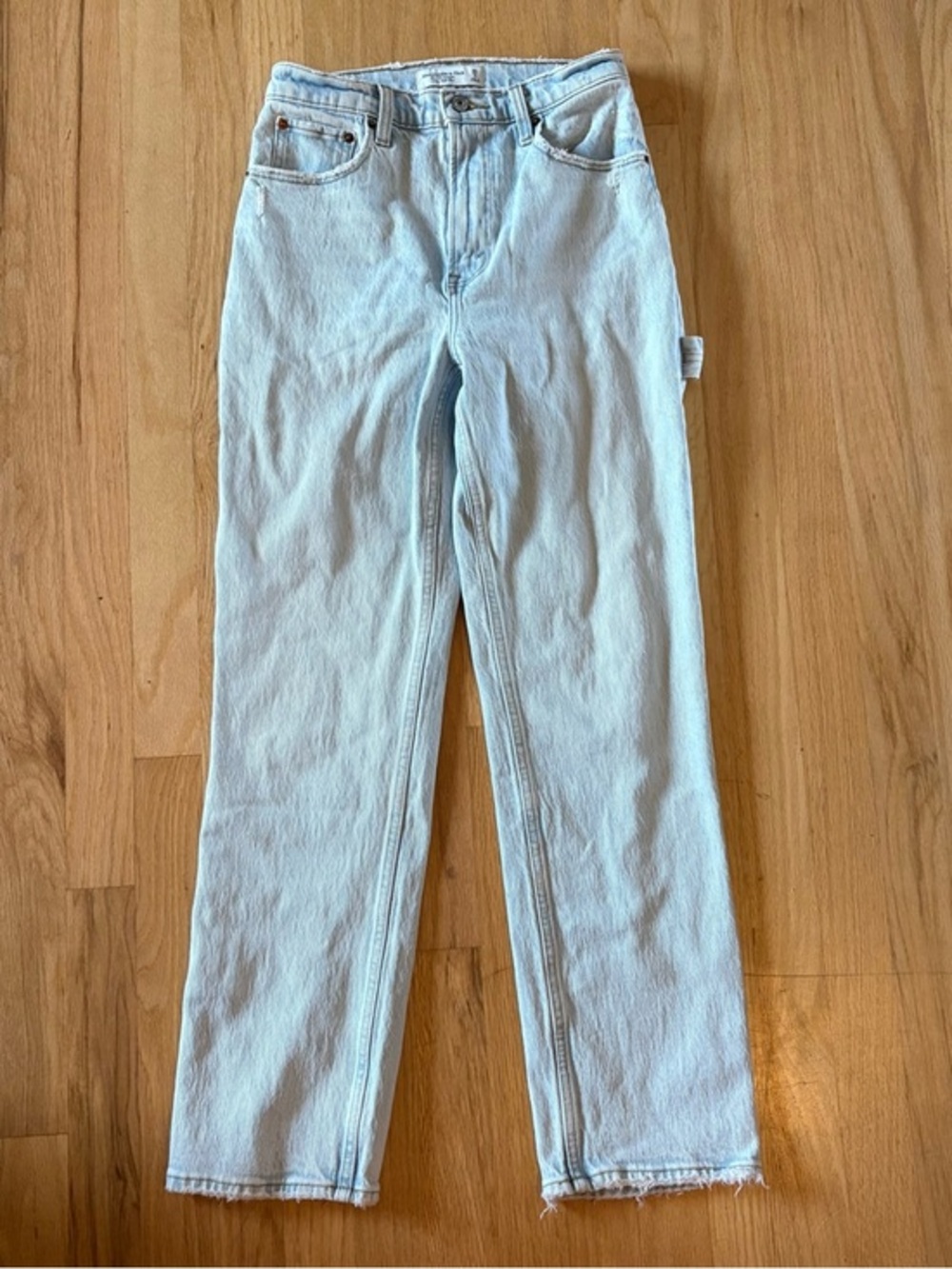 Abercrombie & Fitch Light Blue Carpenter Jeans